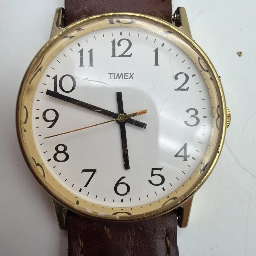 Vintage Timex T77 Quartz Watch Good Working Condition
